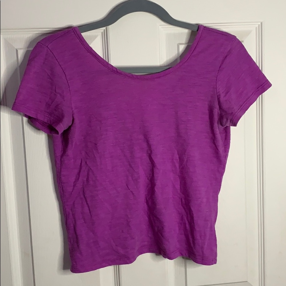 Purple Shirt with Tie